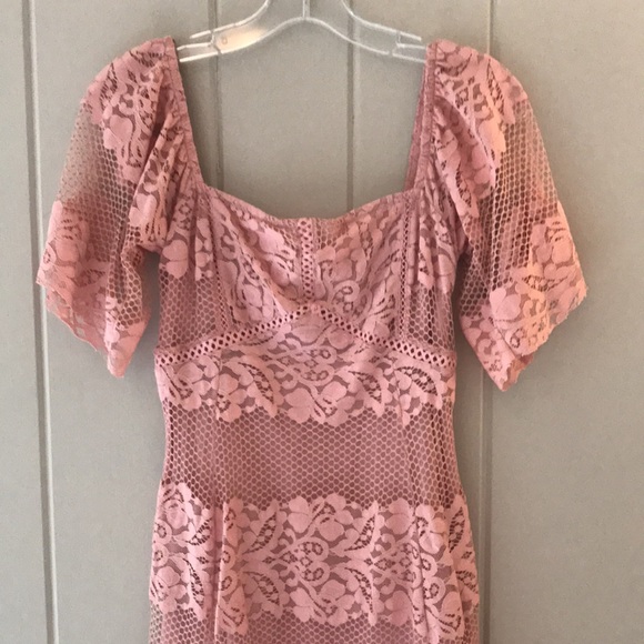 Free People Be My Baby Lace Mini Dress - Picture 5 of 11